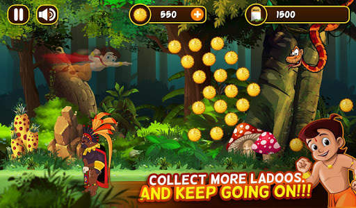 Chhota Bheem Jungle Run screenshot 2