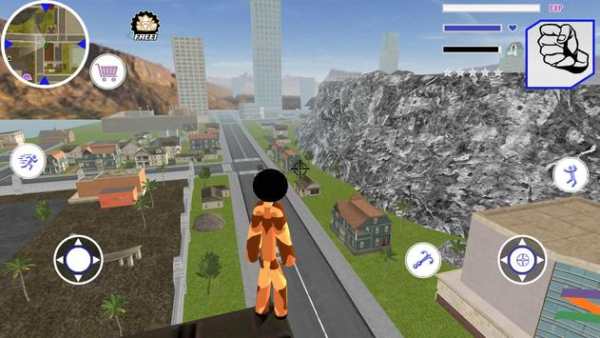 Miami Stickman Offroad Army Rope Hero Simulator screenshot 4