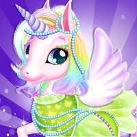 MY Unicorn Pony Pet Salon logo