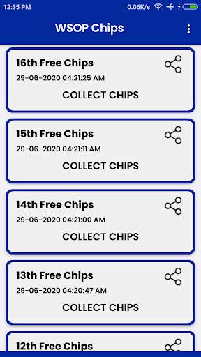 WSOP Chips - Free Daily Chips for WSOP screenshot 3