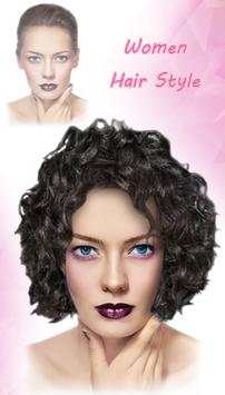 Hair Changer Woman - Change Hairstyle 2018 screenshot 1