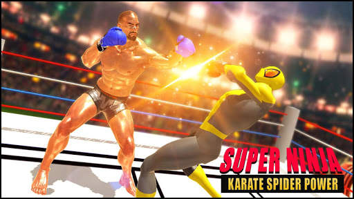 Super Ninja Karate Spider Power Ring Fighting 2020 screenshot 2