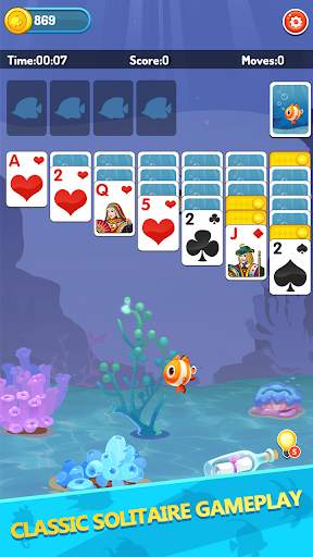 Solitaire Fish Farming screenshot 1