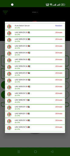 AA VPN screenshot 2