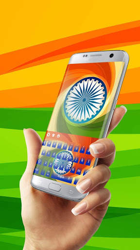 India Independence Day Flag Keyboard screenshot 3
