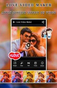 Love Effect Video Maker With Mp3 Audio screenshot 1
