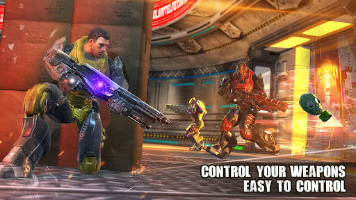 Cyberpunk Shooting: Hero Hunters Robots War Gun screenshot 6