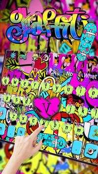 Skate Graffiti Keyboard Theme screenshot 2