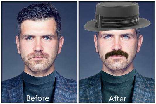 Man Hat & Mustache PhotoEditor screenshot 6