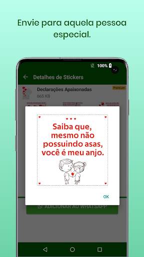 Figurinhas de Amor e Cantadas screenshot 3