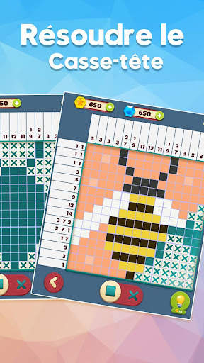 Nonogram-mots croisés japonais screenshot 1