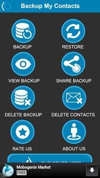 Backup My Contacts screenshot 2