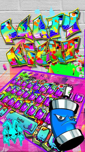 Street Graffiti Keyboard Theme स्क्रीनशॉट 1