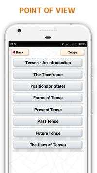 English Grammar-Tense learning app скриншот 3