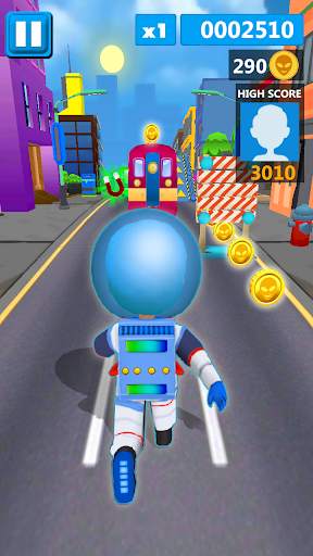 Subway Run Space Surf Run screenshot 1