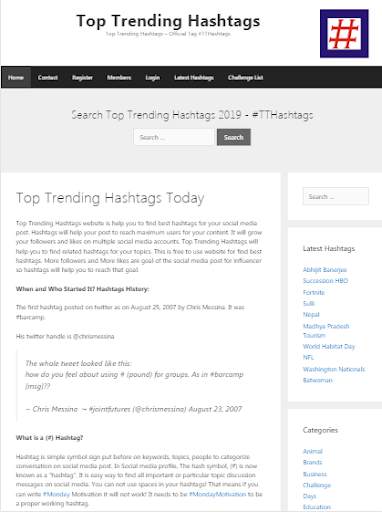 Trending Hashtags for Instagram & Twitter - 2021 screenshot 9