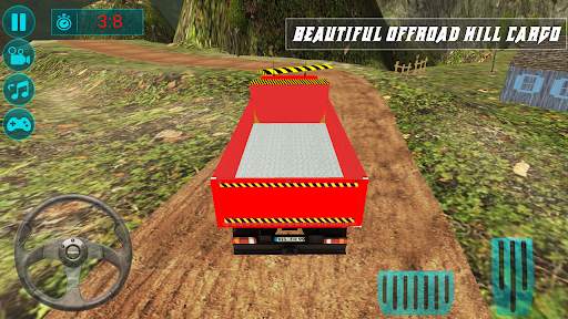Cargo Truck Driving Offroad 3D screenshot 1