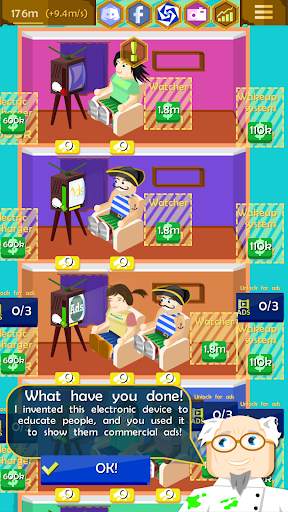 Ads Factory: TV Idle Clicker screenshot 3
