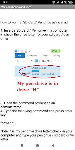 Command prompt 100  commands 3 تصوير الشاشة