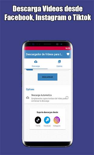 Descargador de Videos para Instagram y Facebook screenshot 2