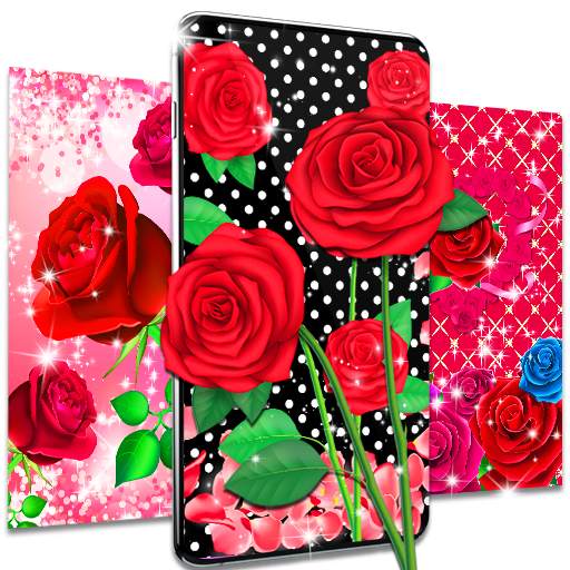 Pink red roses live wallpaper 25.3