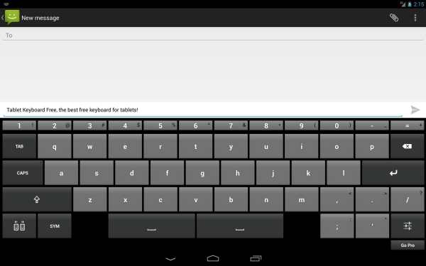 Tablet Keyboard Free 2 تصوير الشاشة