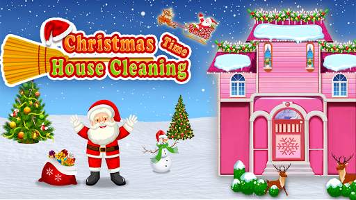 Christmas House Clean up Time : Decoration Game screenshot 7