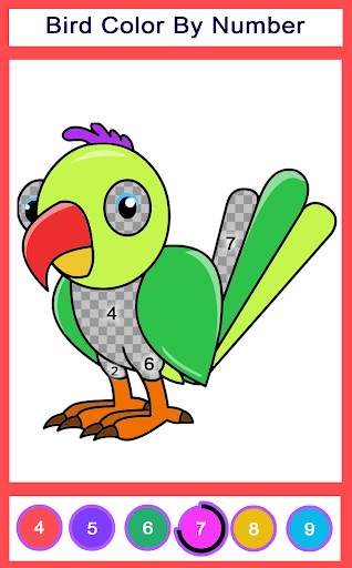 Bird Color By Number screenshot 2