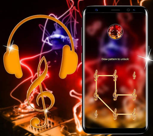 Neon DJ Launcher Theme 4 تصوير الشاشة