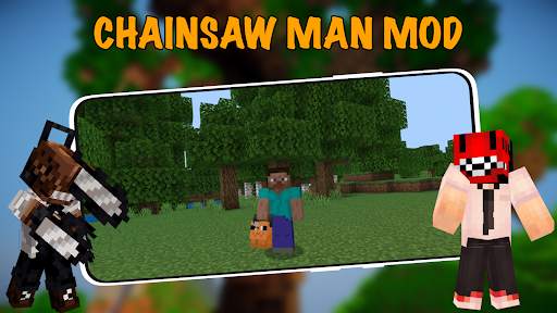 Chainsaw Man Mod For Minecraft screenshot 4