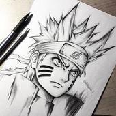 Tutorial Drawing Anime Naruto icon