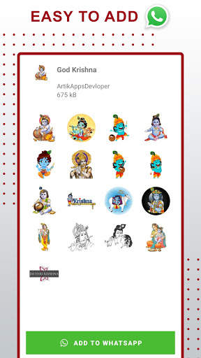 God  Stickers for WhatsApp hindi screenshot 3