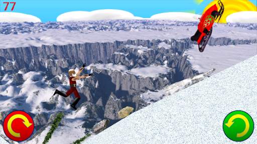 Snowmobile Santa - Racing Game screenshot 2