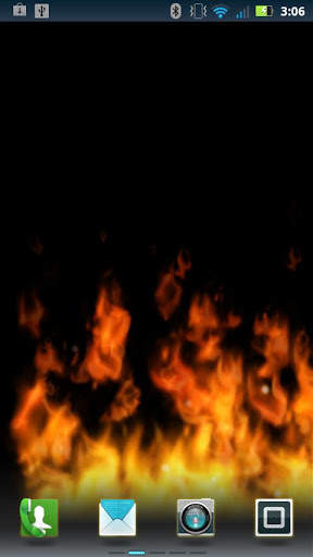 Flames Live Wallpaper (free) screenshot 1