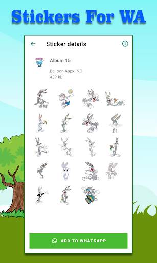 Funny Cartoon Stickers for WhatsApp screenshot 8