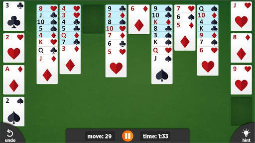FreeCell - Offline Game screenshot 1