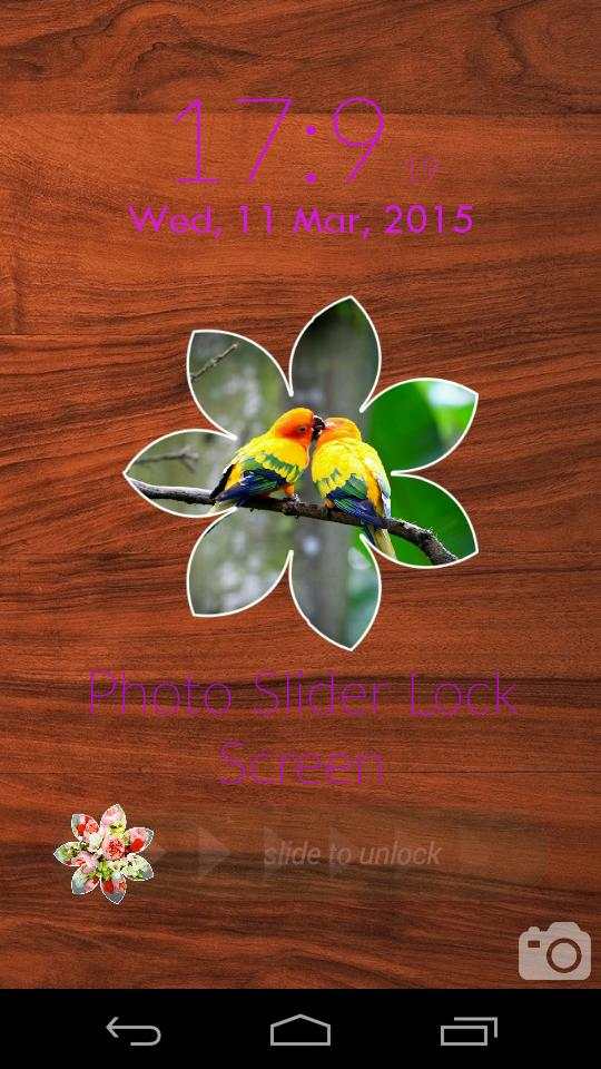 Photo Slide Lock Screen screenshot 14