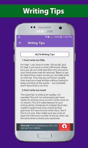 IELTS Writing App 2023 5 تصوير الشاشة