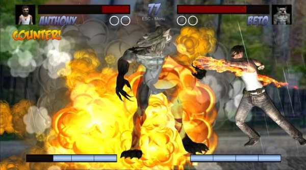 Fighting games : Werewolf 3D screenshot 1