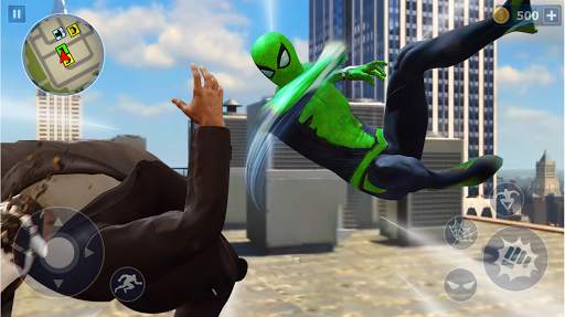 Spider Rope Hero: Ninja Gangster Crime Vegas City screenshot 2
