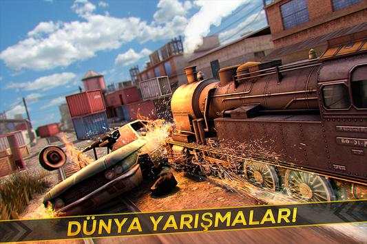 Hızlı Tren Sürüş Simülatörü 3D screenshot 2