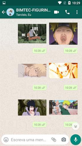 Animated Stickers of Naruto - Konoha WAStickers screenshot 3