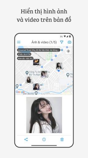 Chụp Ảnh Có Định Vị (Xem Ảnh Và Video Trên Bản Đồ) screenshot 3