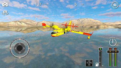 Flight Sim 3D Seaplane screenshot 1