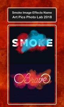 Smoke Image Effects Name Art screenshot 2
