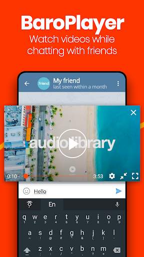 Video Player, Tube Floating - BaroPlayer screenshot 1