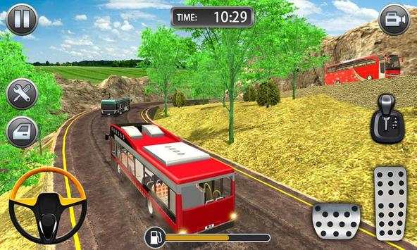 Hill Bus Racing Driving Simulator 2019 screenshot 2