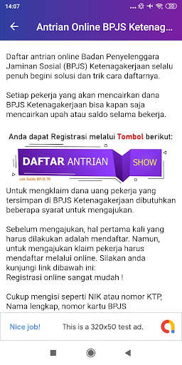 Cek saldo bpjs ketenagakerjaan screenshot 3