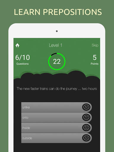 English Prepositions Quiz Game: Learn Prepositions screenshot 4