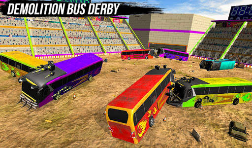 Bus Demolition Derby: Bus Derby 3D Smashing Game screenshot 7